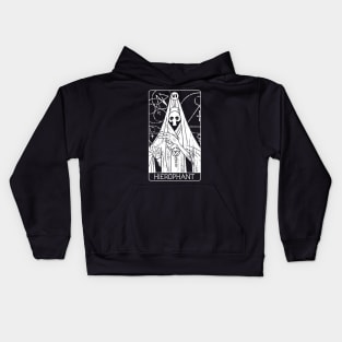 Tarot 6 - Hierophant Kids Hoodie